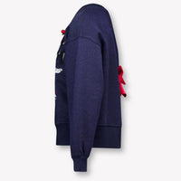 MonnaLisa Kinder Meisjes Trui in Navy