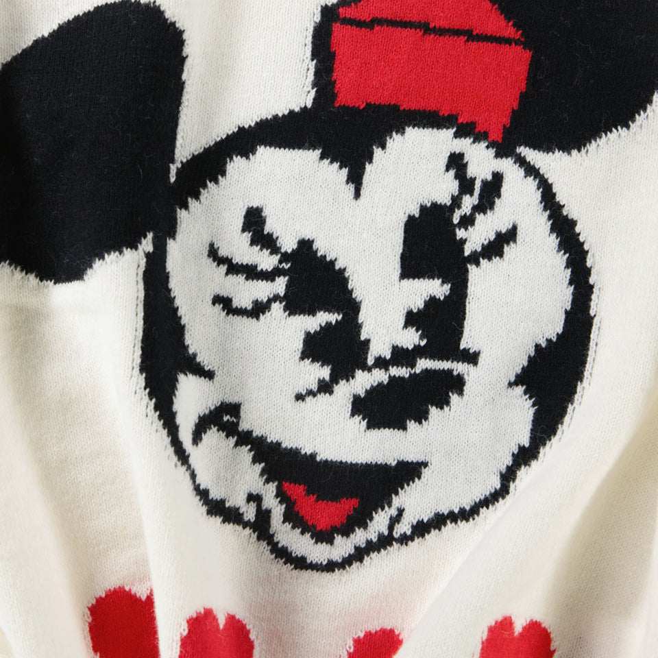 MonnaLisa Kinder Meisjes Trui in Off White