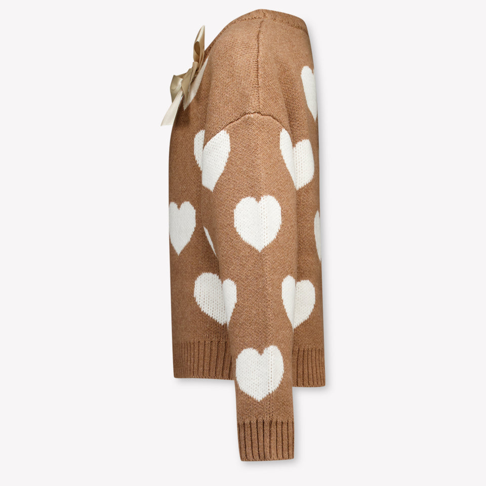 MonnaLisa Kinder Meisjes Trui in Bruin