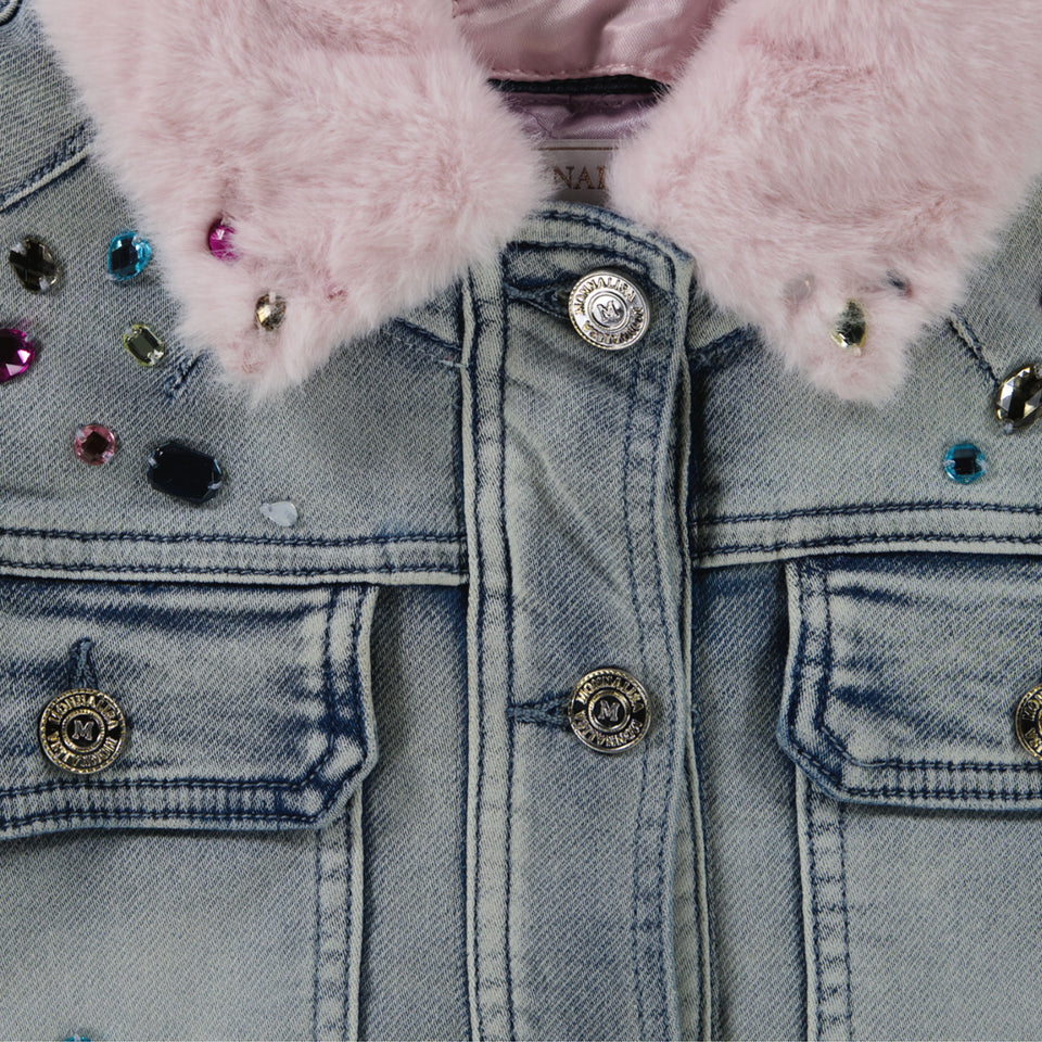 MonnaLisa Kinder Meisjes Spijkerjassen in Jeans