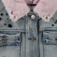 MonnaLisa Kinder Meisjes Spijkerjassen in Jeans