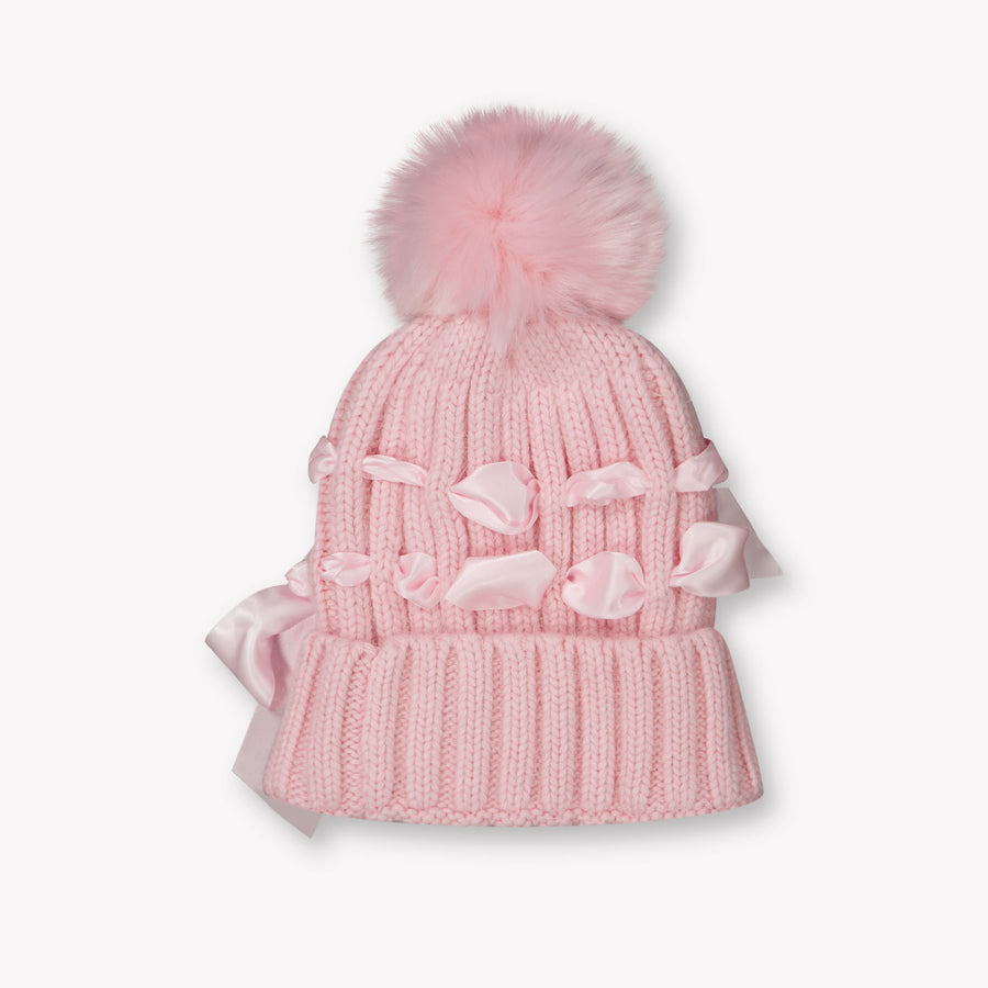 MonnaLisa Kinder Meisjes Muts in Licht Roze