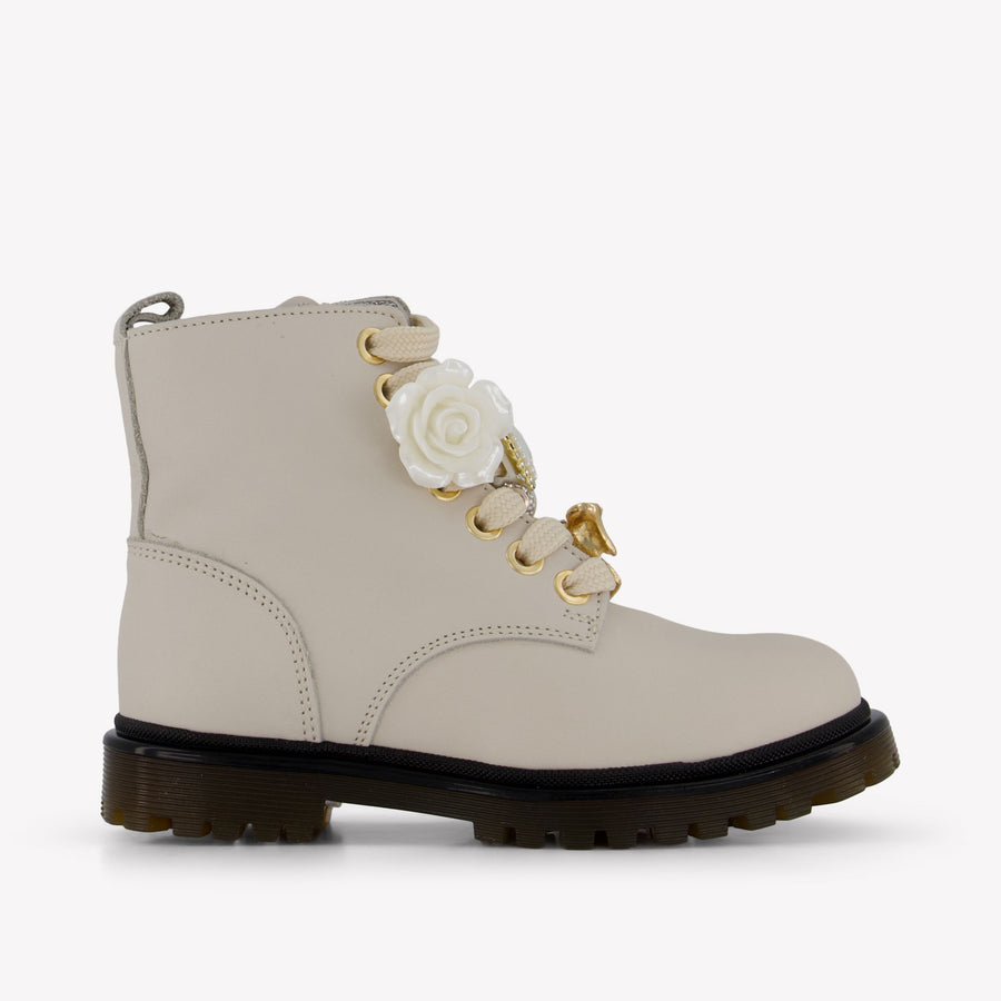 MonnaLisa Meisjes Laarzen in Licht Beige