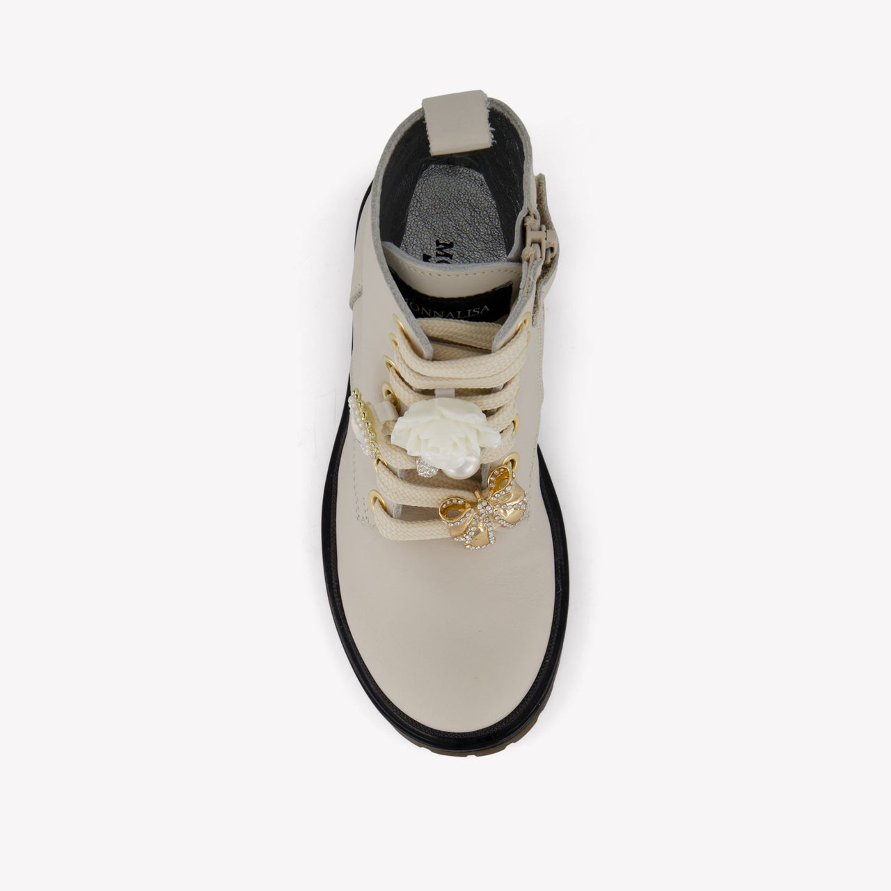MonnaLisa Meisjes Laarzen in Licht Beige