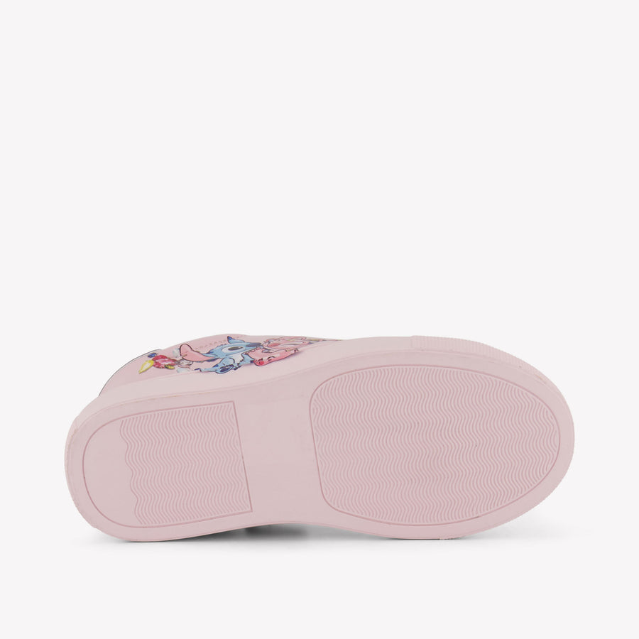 MonnaLisa Meisjes Sneakers in Licht Roze