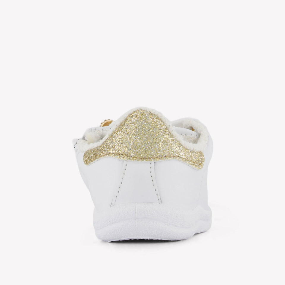 MonnaLisa Meisjes Sneakers in Wit