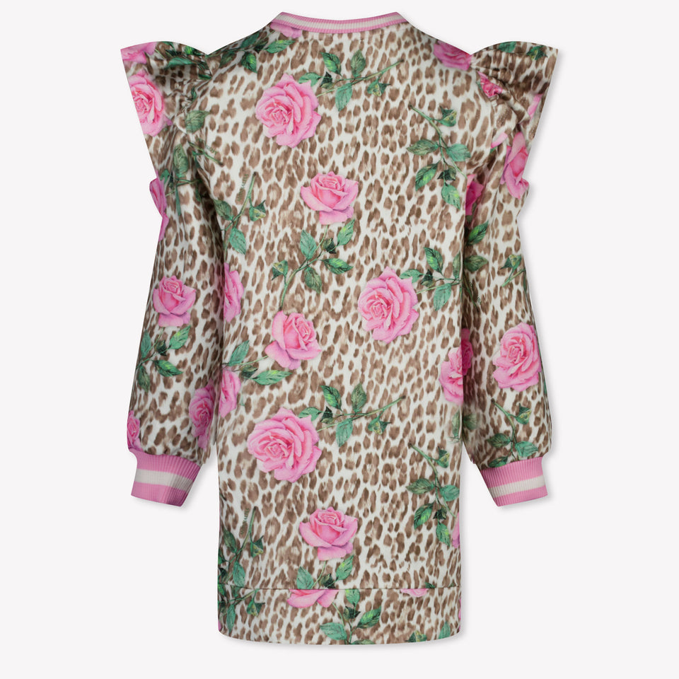 MonnaLisa Kinder Meisjes Jurk in Roze