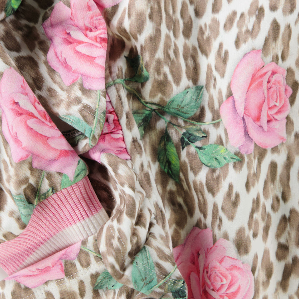 MonnaLisa Kinder Meisjes Jurk in Roze