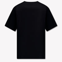 Moschino Kinder Unisex T-Shirt In Zwart
