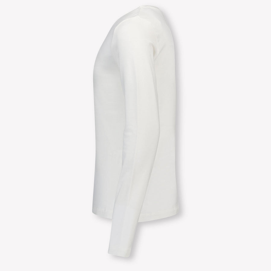 Moschino Kinder Meisjes T-Shirt In Off White