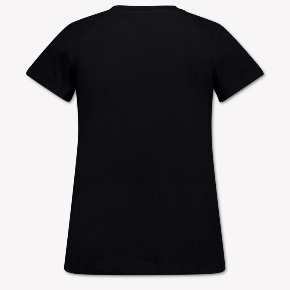 Moschino Kinder Meisjes T-Shirt In Zwart