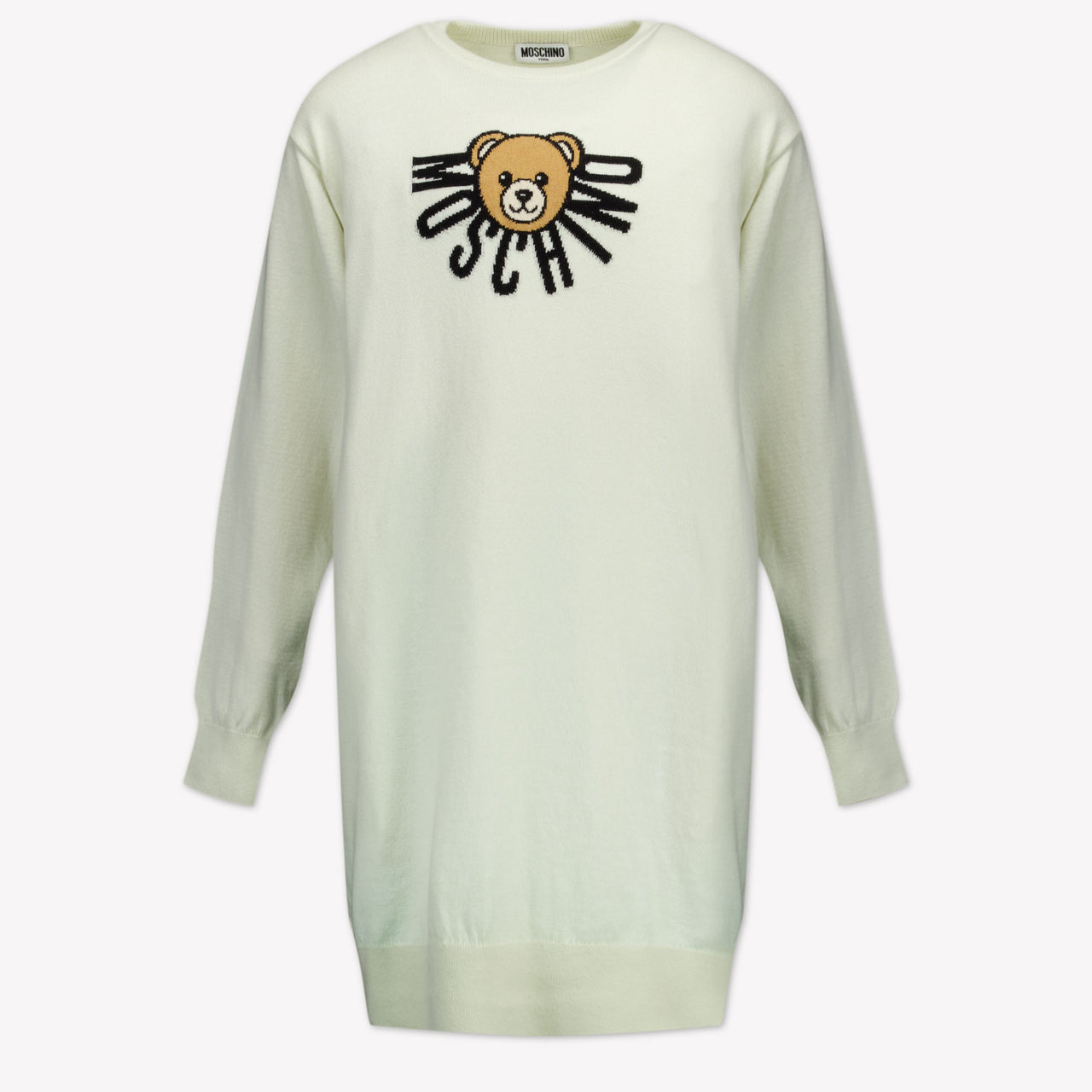 Moschino Kinder Meisjes Jurk In Off White