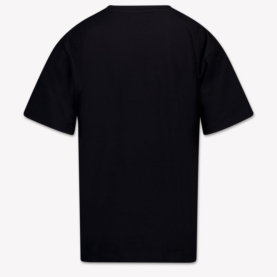 Moschino Kinder Unisex T-Shirt In Zwart