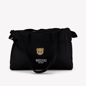 Moschino Baby Unisex Luiertas In Zwart