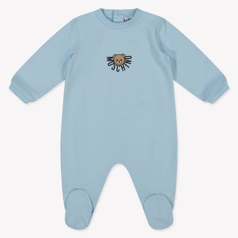 Moschino Baby Unisex Boxpakje In Licht Blauw