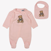 Moschino Baby Meisjes Boxpakje In Licht Roze