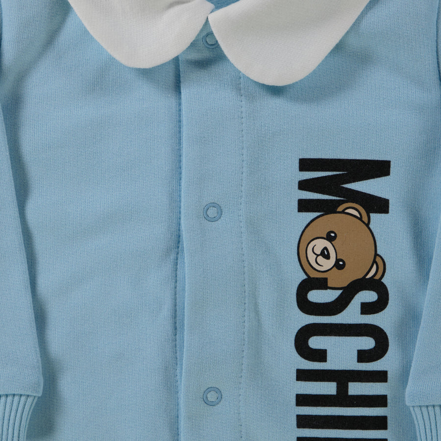 Moschino Baby Unisex Boxpakje In Licht Blauw