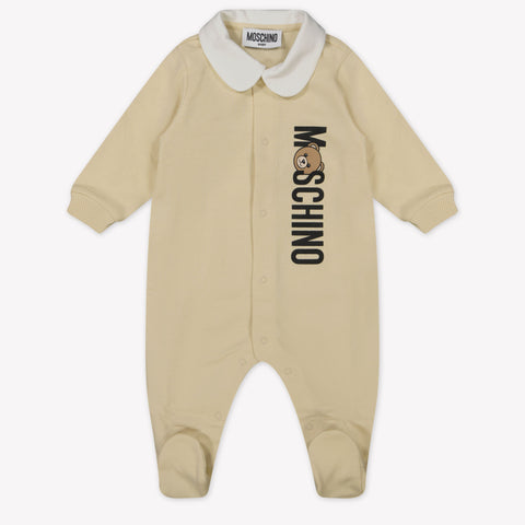 Moschino Baby Unisex Boxpakje In Licht Beige