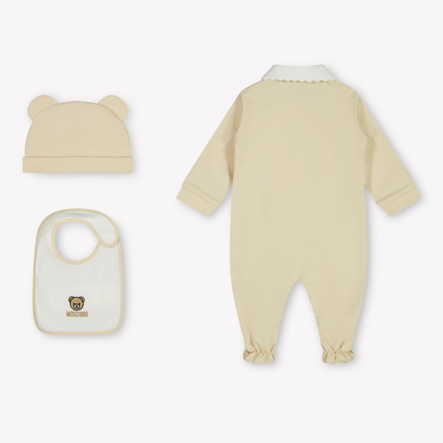 Moschino Baby Meisjes Boxpakje In Licht Beige