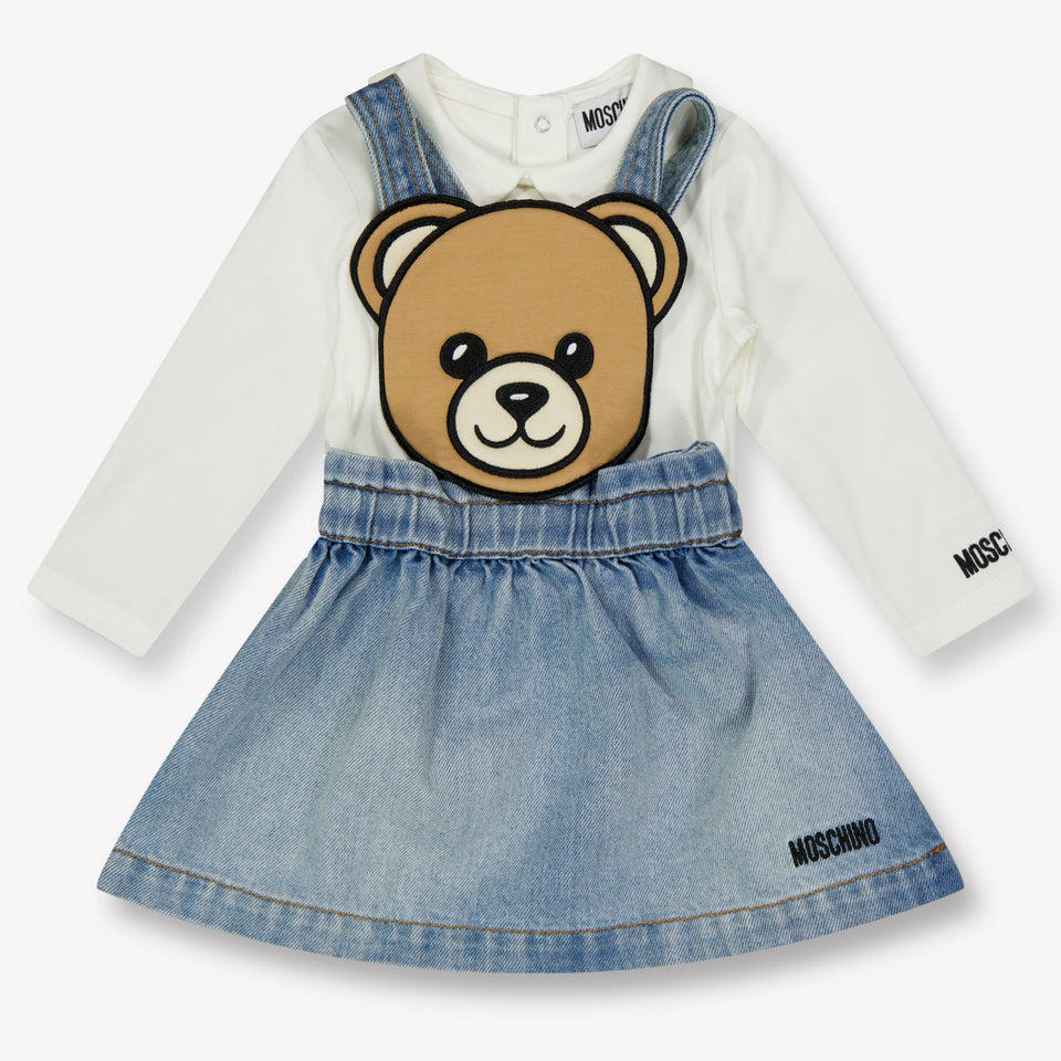 Moschino Baby Meisjes Jurk In Jeans