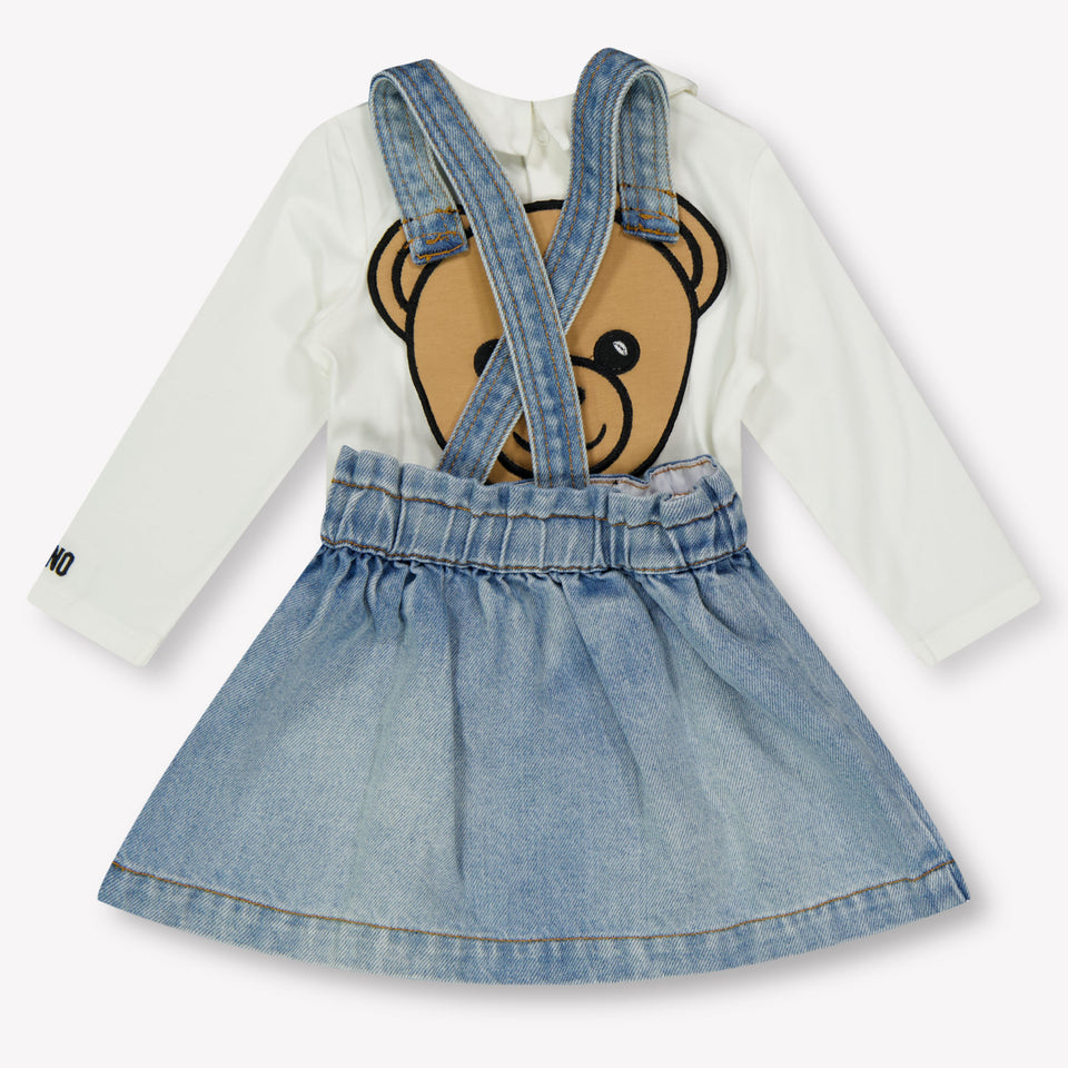 Moschino Baby Meisjes Jurk In Jeans