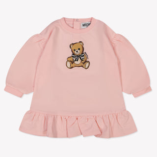 Moschino Baby Meisjes Jurk In Licht Roze
