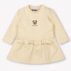 Moschino Baby Meisjes Jurk In Licht Beige