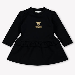 Moschino Baby Meisjes Jurk In Zwart