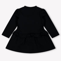 Moschino Baby Meisjes Jurk In Zwart
