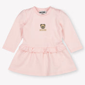 Moschino Baby Meisjes Jurk In Licht Roze