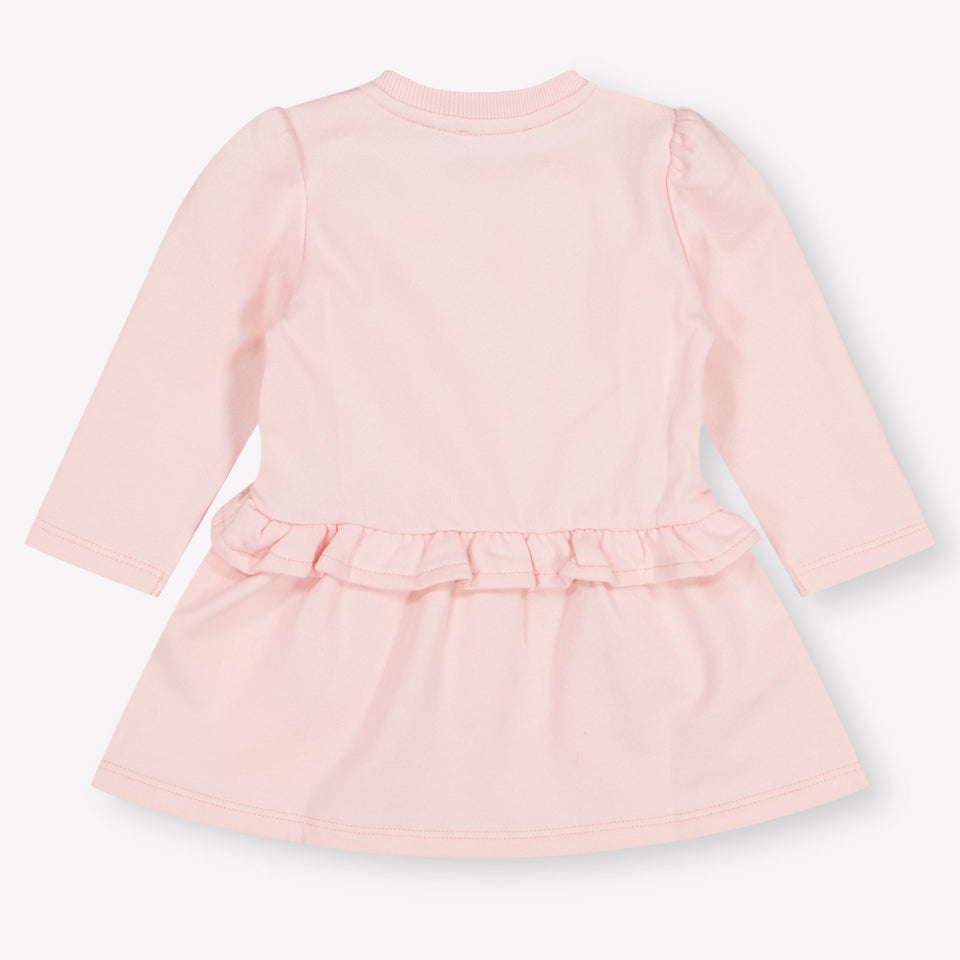 Moschino Baby Meisjes Jurk In Licht Roze