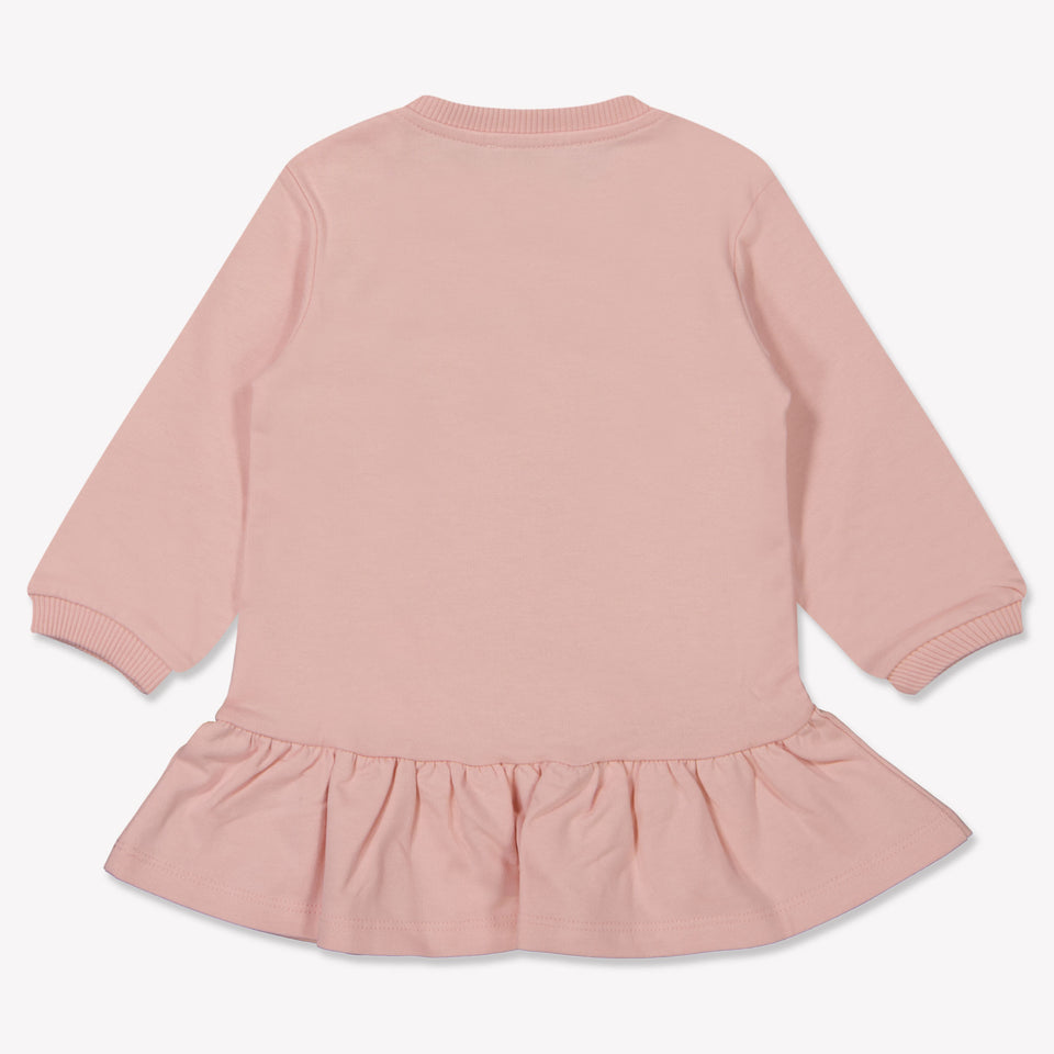 Moschino Baby Meisjes Jurk In Licht Roze