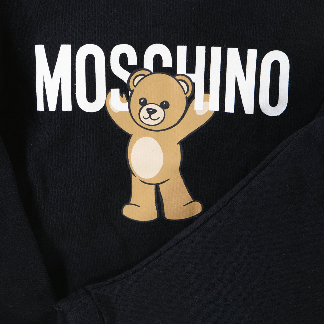 Moschino Baby Unisex Joggingpak In Zwart