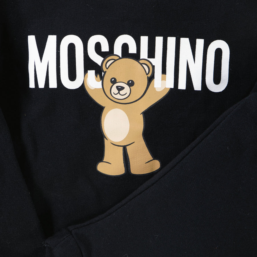 Moschino Baby Unisex Joggingpak In Zwart