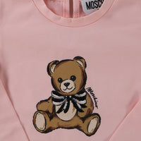 Moschino Baby Meisjes T-Shirt In Licht Roze