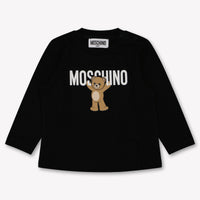 Moschino Baby Unisex T-Shirt In Zwart
