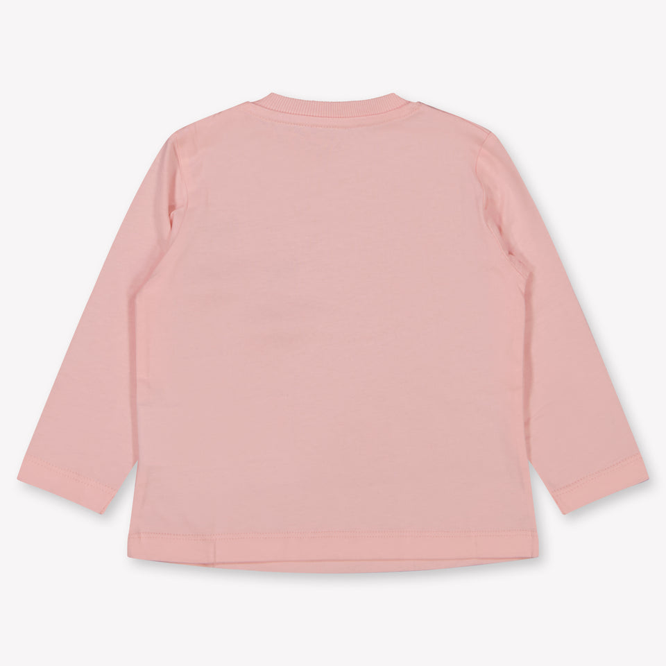 Moschino Baby Unisex T-Shirt In Licht Roze