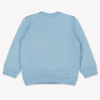 Moschino Baby Unisex Trui In Licht Blauw