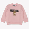 Moschino Baby Unisex Trui In Licht Roze