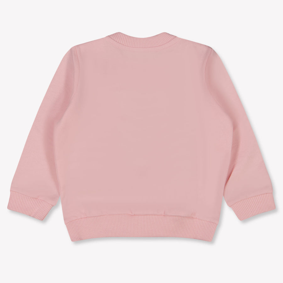 Moschino Baby Unisex Trui In Licht Roze
