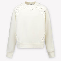 MSGM Kinder Meisjes Trui In Off White