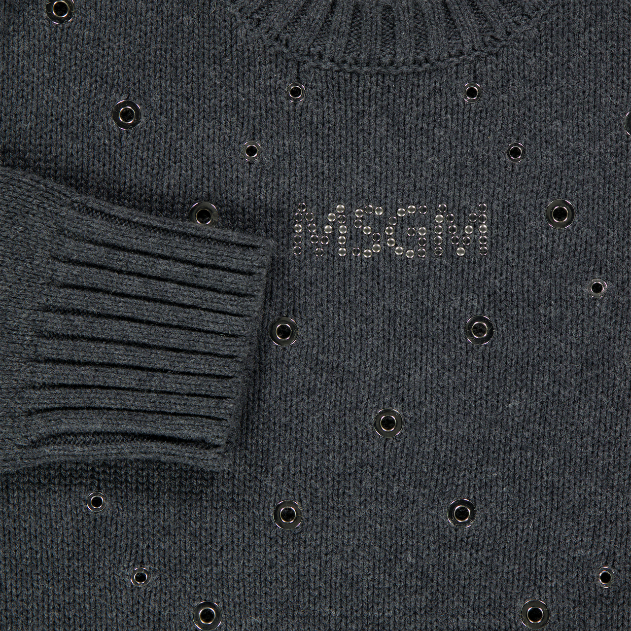 MSGM Kinder Meisjes Trui In Grijs