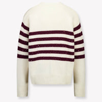 MSGM Kinder Meisjes Trui In Off White