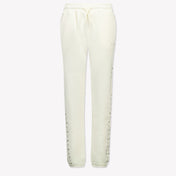 MSGM Kinder Meisjes Broek In Off White