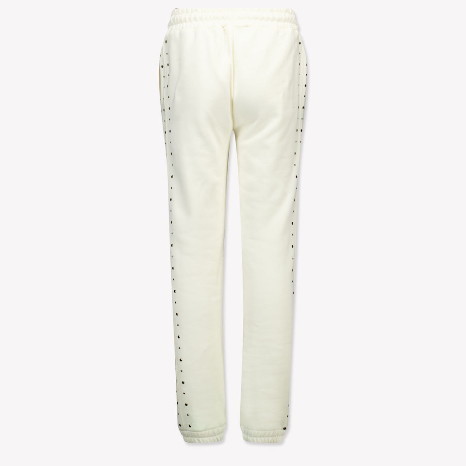 MSGM Kinder Meisjes Broek In Off White