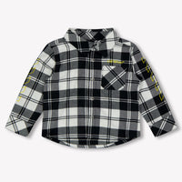 Off-White Baby Jongens Blouse In Zwart