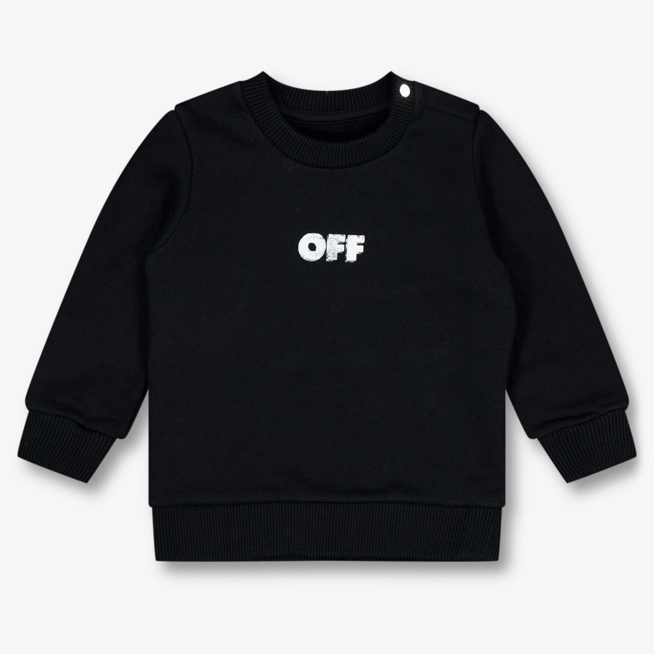 Off-White Baby Jongens Trui In Zwart