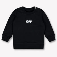 Off-White Baby Jongens Trui In Zwart