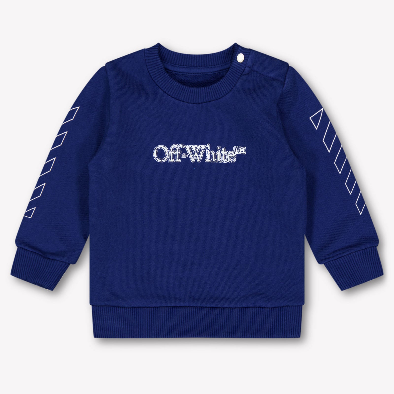 Off-White Baby Jongens Trui In Blauw