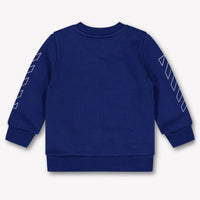 Off-White Baby Jongens Trui In Blauw
